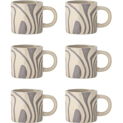 Bloomingville Ninka Mug 25 CL Grey 25 CL Bloomingville Ninka Mug 25 CL Grey 25 CL