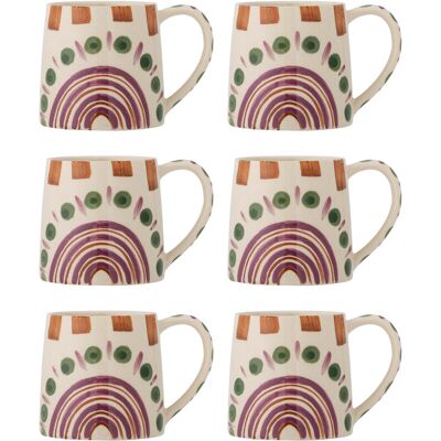 Bloomingville Shama Cup Ø 8 CM Beige Ø 8 CM Bloomingville Shama Cup Ø 8 CM Beige Ø 8 CM