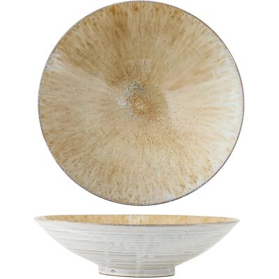 Bloomingville Saskia Bowl 4500 ML Beige 4500 ML Bloomingville Saskia Bowl 4500 ML Beige 4500 ML