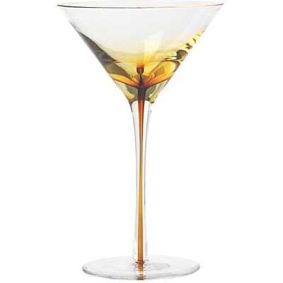 Broste Copenhagen Martini Glas 'Amber' Glas 20 CL 20 CL Broste Copenhagen Martini Glas 'Amber' Glas 20 CL 20 CL