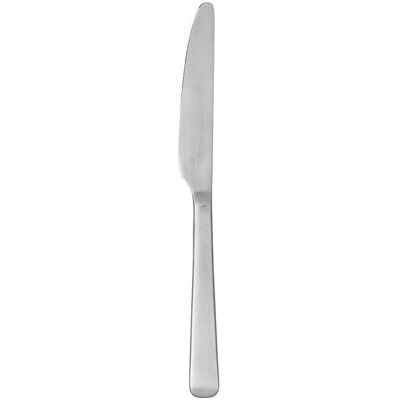 Broste Copenhagen Middagskniv 'Hune' L:23CM Silver L:23CM Broste Copenhagen Middagskniv 'Hune' L:23CM Silver L:23CM