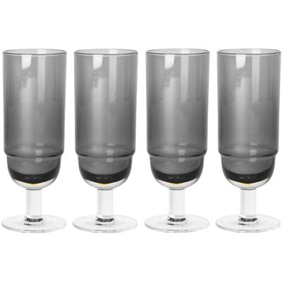 Broste Copenhagen Nordic Bistro Røykfargede Champagneglass - 12 stk. Broste Copenhagen Nordic Bistro Røykfargede Champagneglass - 12 stk.