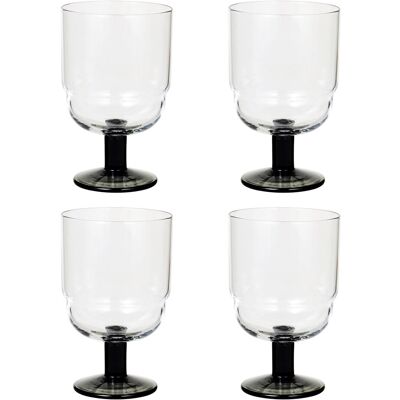 Broste Copenhagen Nordic Bistro Rødvinsglass - 25cl, klar/røyk Broste Copenhagen Nordic Bistro Rødvinsglass - 25cl, klar/røyk