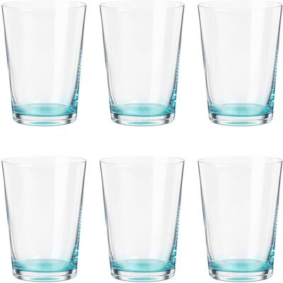 Broste Copenhagen Hue Glass 30cl Turkis - Servise Broste Copenhagen Hue Glass 30cl Turkis - Servise