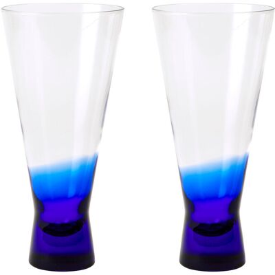 Broste Copenhagen Blå Kegleformet Cocktailglass - 25cl Broste Copenhagen Blå Kegleformet Cocktailglass - 25cl