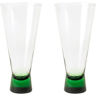 Broste Copenhagen Grønt Kjegle Cocktailglass - 25cl Broste Copenhagen Grønt Kjegle Cocktailglass - 25cl