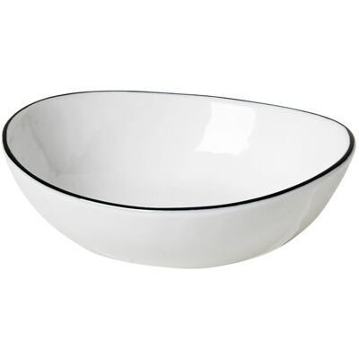 Broste Copenhagen Salt Håndlaget keramikk sett med 2 snackskåler - Skål Broste Copenhagen Salt Håndlaget keramikk sett med 2 snackskåler - Skål