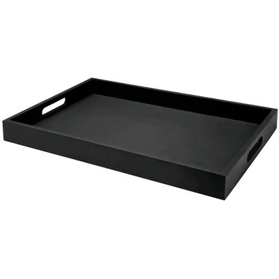 Broste Copenhagen Sarah Tray 30X45CM Black 30X45CM Broste Copenhagen Sarah Tray 30X45CM Black 30X45CM