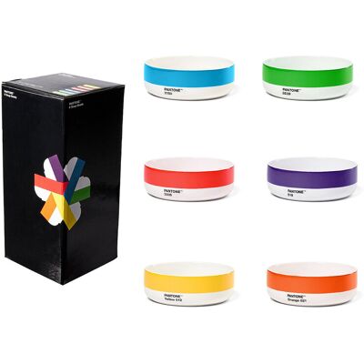 Pantone Bowl Giftbox Set Of 6 Ø 14.6 CM Patterned Ø 14.6 CM Pantone Bowl Giftbox Set Of 6 Ø 14.6 CM Patterned Ø 14.6 CM