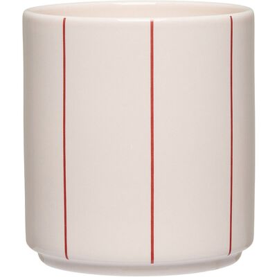 Design Letters Pyjama Kopp - Porcelens, 250 ml, Rød Design Letters Pyjama Kopp - Porcelens, 250 ml, Rød