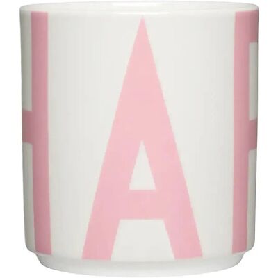 Design Letters Xl Vintage Abc Cups 25 CL Pink 25 CL Design Letters Xl Vintage Abc Cups 25 CL Pink 25 CL