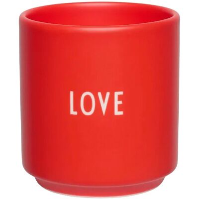 Design Letters Mini Cup Love & Friendship 10 CL Red 10 CL Design Letters Mini Cup Love & Friendship 10 CL Red 10 CL