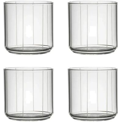 Design Letters Pyjamas Drinking Glass (Set Of 4Pcs) 280 ML 280 ML Design Letters Pyjamas Drinking Glass (Set Of 4Pcs) 280 ML 280 ML