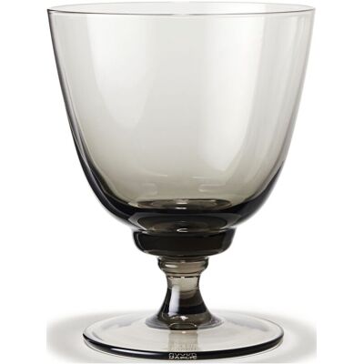 Holmegaard - Flow Røyk 35cl Glass - Elegant Håndlaget Design Holmegaard - Flow Røyk 35cl Glass - Elegant Håndlaget Design