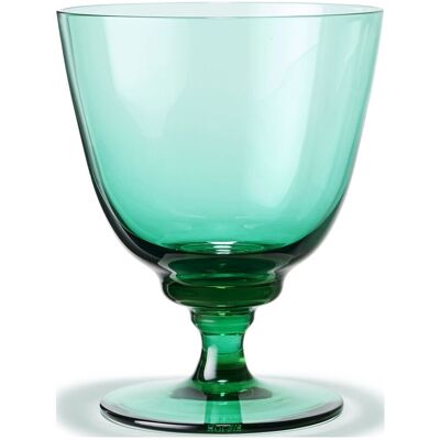Holmegaard Flow Glas På Fod 35 Cl Emerald Green 35 CL Green 35 CL Holmegaard Flow Glas På Fod 35 Cl Emerald Green 35 CL Green 35 CL