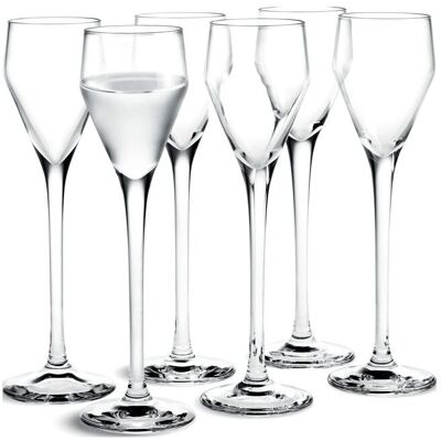 Holmegaard Perfection Snapseglas 5,5 Cl 6 Stk. 5.5 CL 5.5 CL Holmegaard Perfection Snapseglas 5,5 Cl 6 Stk. 5.5 CL 5.5 CL