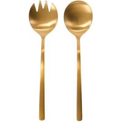 house doctor Salad Servers, Hdgolden, Golden L23CM Gold L23CM house doctor Salad Servers, Hdgolden, Golden L23CM Gold L23CM