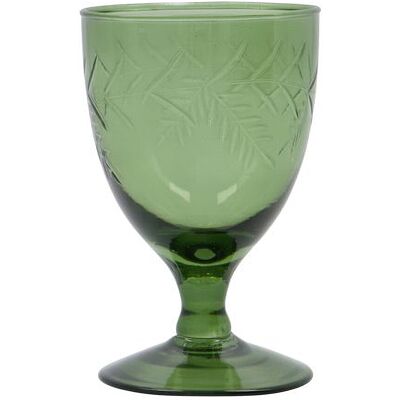 House Doctor Vintage Grønt Vinglass - Kort stilk - Elegant House Doctor Vintage Grønt Vinglass - Kort stilk - Elegant