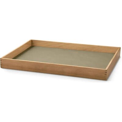 LIND DNA Teak Tray Square Even 28.6X36.6X3.5 Green 28.6X36.6X3.5 LIND DNA Teak Tray Square Even 28.6X36.6X3.5 Green 28.6X36.6X3.5