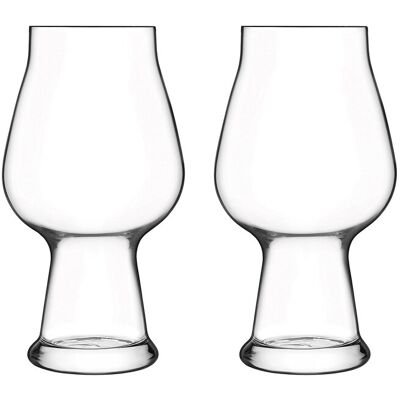 Luigi Bormioli Ølglas Stout/Porter Birrateque 60 Cl 2 Stk. Klar 60 CL 60 CL Luigi Bormioli Ølglas Stout/Porter Birrateque 60 Cl 2 Stk. Klar 60 CL 60 CL