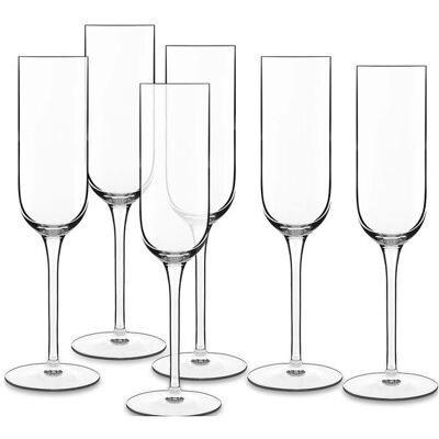 Luigi Bormioli Champagneglas Prosecco Vinalia 6 Stk. 21 cl 21 cl Luigi Bormioli Champagneglas Prosecco Vinalia 6 Stk. 21 cl 21 cl