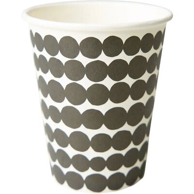 Marimekko Räsymatto Hotcup 250 ML Black 250 ML Marimekko Räsymatto Hotcup 250 ML Black 250 ML