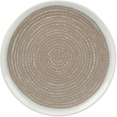 Marimekko Siirtolapuut. Plate 13,5Cm 13.5 CM Beige 13.5 CM Marimekko Siirtolapuut. Plate 13,5Cm 13.5 CM Beige 13.5 CM