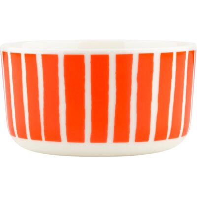 Marimekko Oiva Piccolo Skål - Keramikk, 500 ml, Oransje Marimekko Oiva Piccolo Skål - Keramikk, 500 ml, Oransje