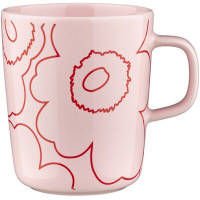 Marimekko Unikko Rosa Keramikkmugg - 250 ml - Kaffekopp Marimekko Unikko Rosa Keramikkmugg - 250 ml - Kaffekopp