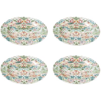 Morris & Co Plate S.thief 4-Pack Ø 23 CM Patterned Ø 23 CM Morris & Co Plate S.thief 4-Pack Ø 23 CM Patterned Ø 23 CM