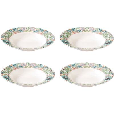 Morris & Co Pasta Bowl S.thief 4-Pack ONE SIZE Patterned ONE SIZE Morris & Co Pasta Bowl S.thief 4-Pack ONE SIZE Patterned ONE SIZE