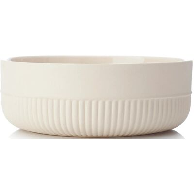 Novoform Root Salad Bowl H9.4XØ25CM Cream H9.4XØ25CM Novoform Root Salad Bowl H9.4XØ25CM Cream H9.4XØ25CM