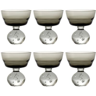 Serax Eternal Snow Grå Champagneglass - Sett med 6 Serax Eternal Snow Grå Champagneglass - Sett med 6