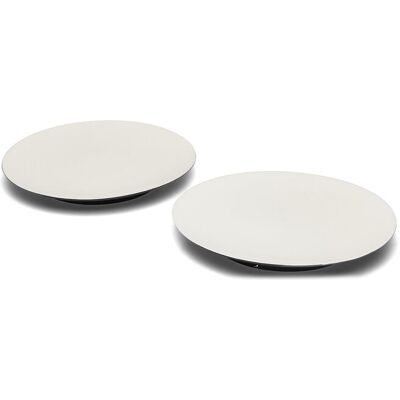 Serax Plate Ra Set/2 Ø 28 CM White Ø 28 CM Serax Plate Ra Set/2 Ø 28 CM White Ø 28 CM