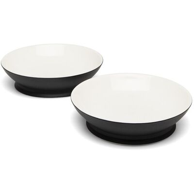 Serax Soup Bowl Ra Set/2 Ø 19 CM Black Ø 19 CM Serax Soup Bowl Ra Set/2 Ø 19 CM Black Ø 19 CM