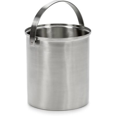 Serax Ice Bucket M Brushed Steel 4 l Silver 4 l Serax Ice Bucket M Brushed Steel 4 l Silver 4 l