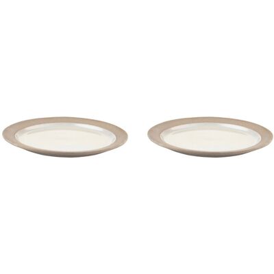 Studio About Plate, Large Ø 25 CM Beige Ø 25 CM Studio About Plate, Large Ø 25 CM Beige Ø 25 CM