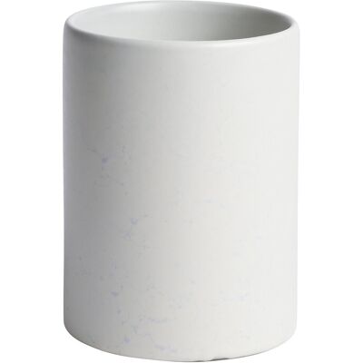Aida Raw Oppbevaringskrukke - 15cm - Arctic white Aida Raw Oppbevaringskrukke - 15cm - Arctic white