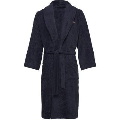 Gant Archive Shield Terry Robe XS Navy XS Gant Archive Shield Terry Robe XS Navy XS