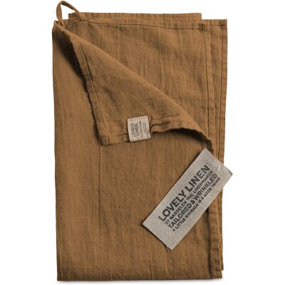 Lovely Linen - Kjøkkenhåndkle - Brun - 45x70 - Produktkategori Lovely Linen - Kjøkkenhåndkle - Brun - 45x70 - Produktkategori