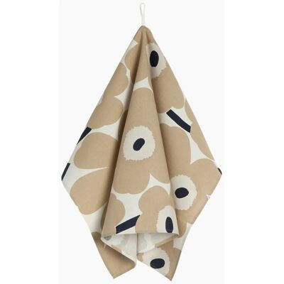 Marimekko Pieni Unikko Kitchen Towel2Kpl 47X70CM Beige 47X70CM Marimekko Pieni Unikko Kitchen Towel2Kpl 47X70CM Beige 47X70CM