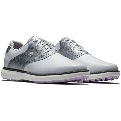 FootJoy Wn Fj Traditions Spikeless 38 White 38 FootJoy Wn Fj Traditions Spikeless 38 White 38