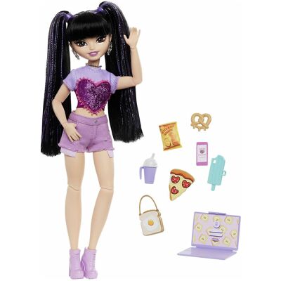 Barbie Dream Besties Renee Fashion Doll With 11 Food Themed Accessories ONE SIZE Patterned ONE SIZE Barbie Dream Besties Renee Fashion Doll With 11 Food Themed Accessories ONE SIZE Patterned ONE SIZE