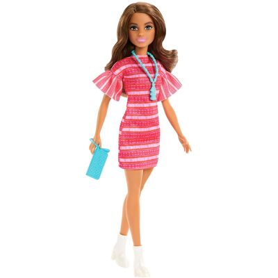 Barbie And Teresa Recipe For Friendship Teresa Fashion Doll In Signature Outfit With Accessories ONE SIZE Patterned ONE SIZE Barbie And Teresa Recipe For Friendship Teresa Fashion Doll In Signature Outfit With Accessories ONE SIZE Patterned ONE SIZE