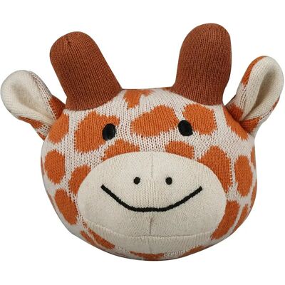Barbo Toys Knitted Balls With A Bell - Giraf ONE SIZE Patterned ONE SIZE Barbo Toys Knitted Balls With A Bell - Giraf ONE SIZE Patterned ONE SIZE
