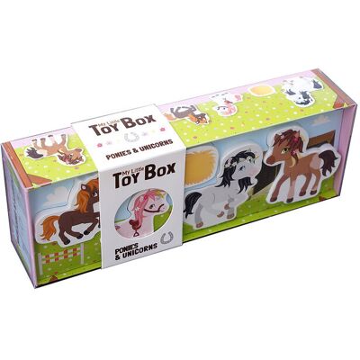 Barbo Toys My Little Toy Box - Horses And Ponies ONE SIZE Patterned ONE SIZE Barbo Toys My Little Toy Box - Horses And Ponies ONE SIZE Patterned ONE SIZE