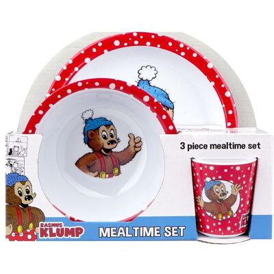 Barbo Toys Rasmus Klump - 3 Pcs Mealtime Set ONE SIZE Patterned ONE SIZE Barbo Toys Rasmus Klump - 3 Pcs Mealtime Set ONE SIZE Patterned ONE SIZE