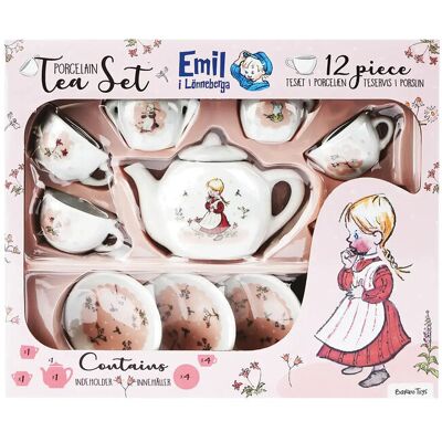Barbo Toys Porcelain Tea Set With Ida - Emil I Lönneberga ONE SIZE White ONE SIZE Barbo Toys Porcelain Tea Set With Ida - Emil I Lönneberga ONE SIZE White ONE SIZE