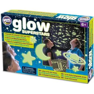 The Original Glow Star Company Glow Superstars - Glow-in-the-Dark Stickers for Kids The Original Glow Star Company Glow Superstars - Glow-in-the-Dark Stickers for Kids