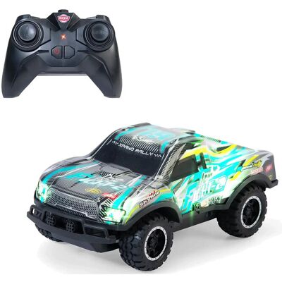 Dickie Toys Radio Controlled Glow Rally Truck ONE SIZE Black ONE SIZE Dickie Toys Radio Controlled Glow Rally Truck ONE SIZE Black ONE SIZE